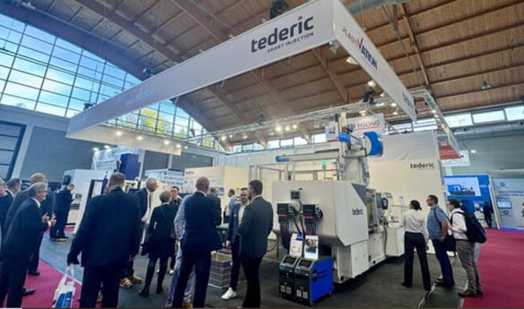 Компания Tederic Machinery представила серию электрических ТПА NEO·EII на выставке FAKUMA2024